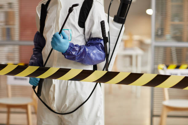 Professional Blood Cleanup technician working in Fair Oaks, GA